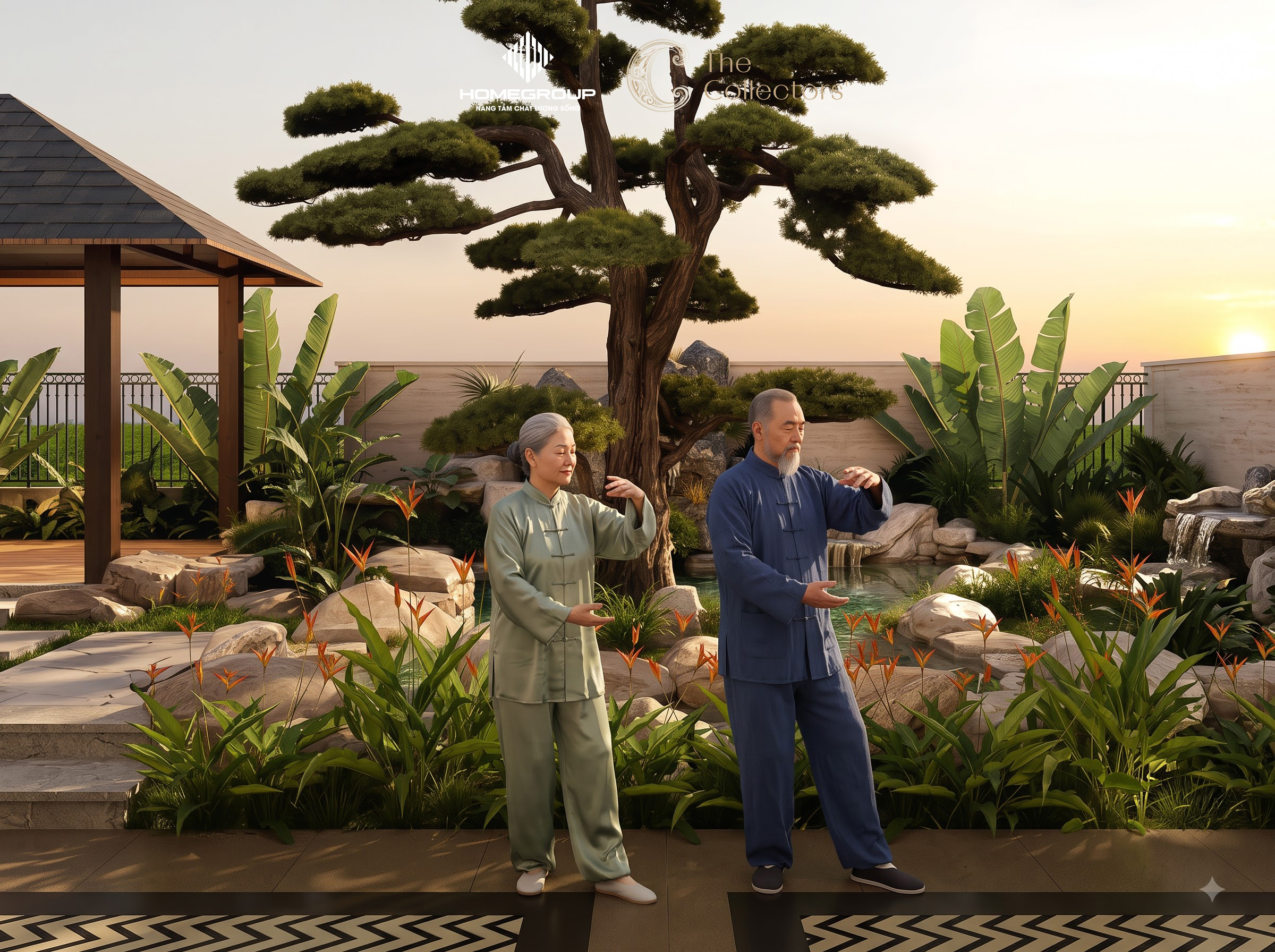 sự riêng tư tại dinh thự The Collectors