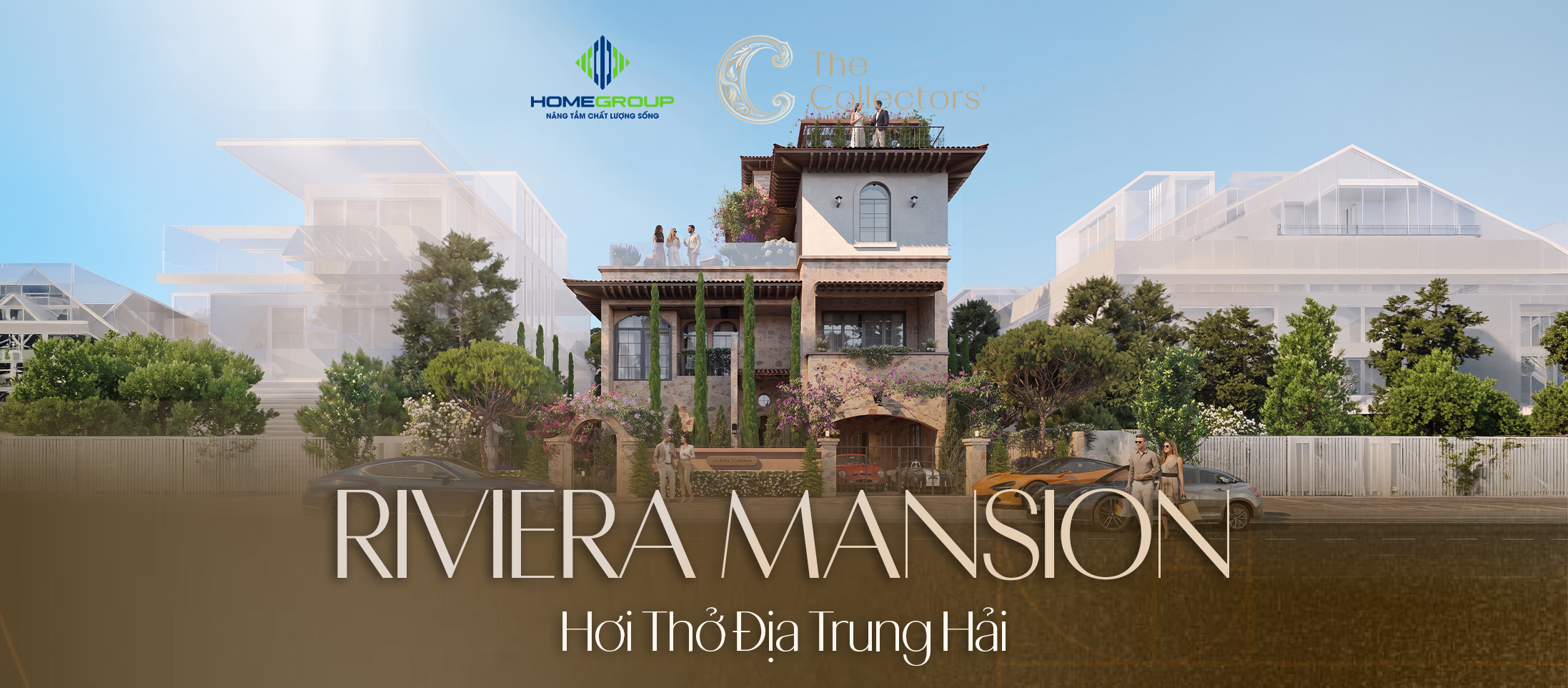 Riviera Mansion The Collectors: Hơi Thở Địa Trung Hải Long Phước