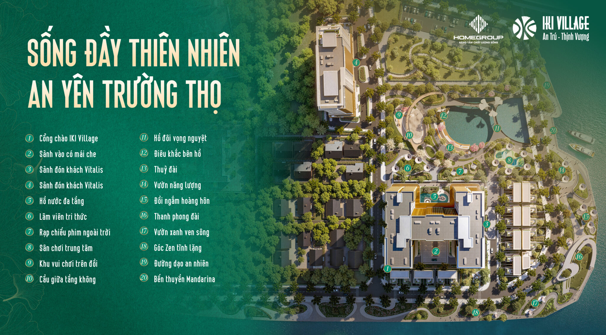 Tiện ích dự án IKI Village
