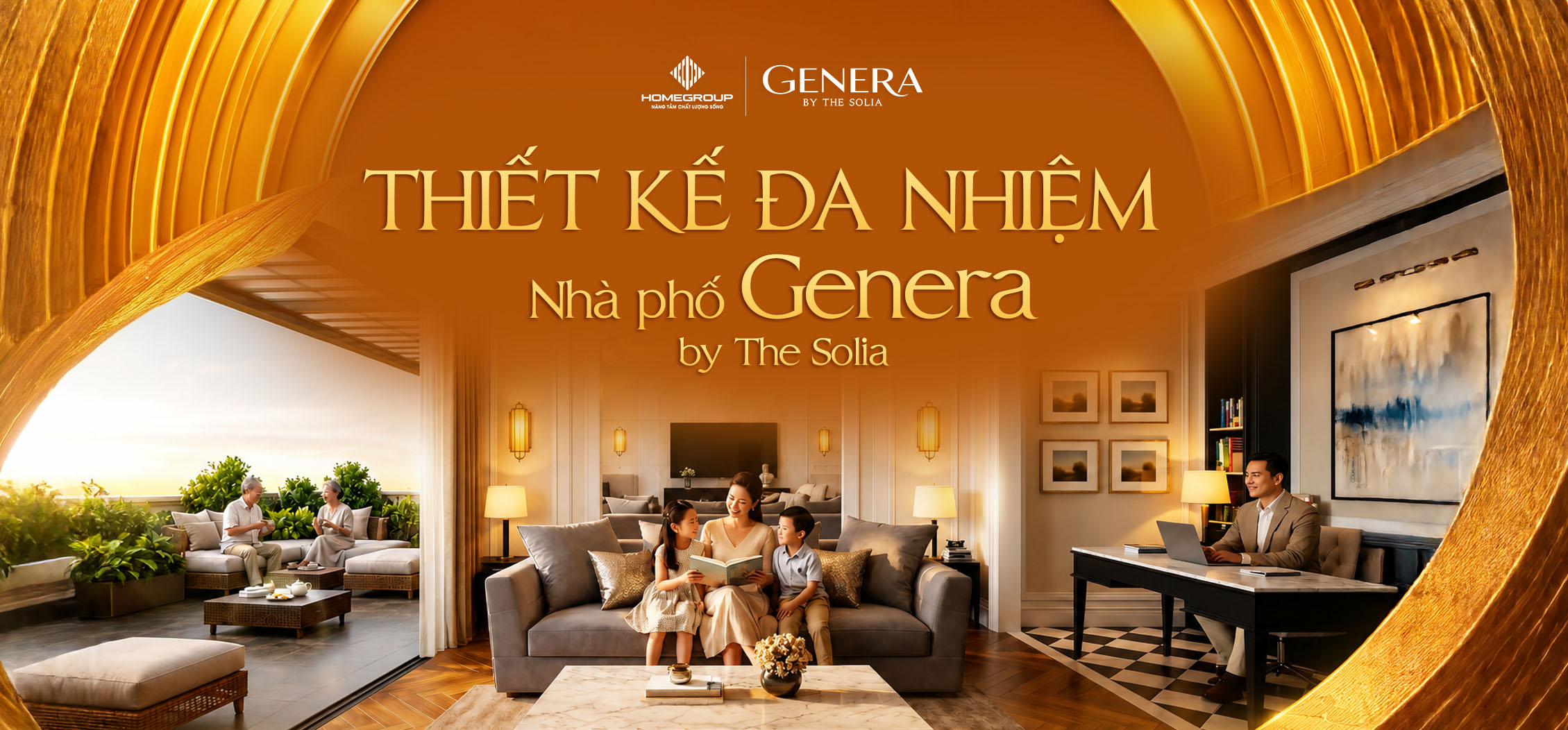 Nhà phố Genera by The Solia – Thiết kế đa nhiệm